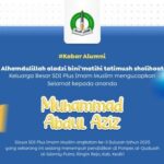 Kabar Alumni: Ananda Muhammad Abdul Aziz yang telah menyelesaikan hafalan 30 Juz