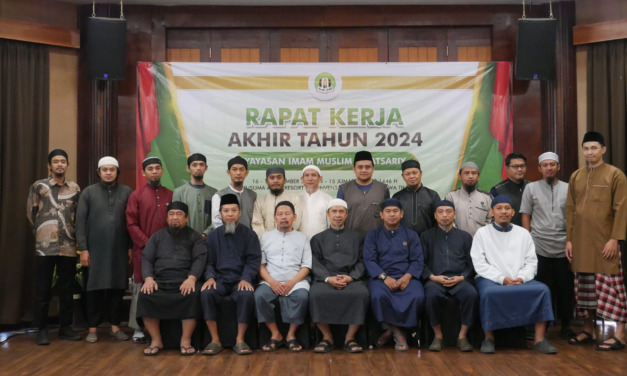 KEGIATAN RAPAT KERJA AKHIR TAHUN 2024YAYASAN IMAM MUSLIM AL-ATSARIY KOTA KEDIRI