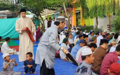 Suasana Shalat Idul Fitri 1445 Hijriah