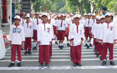 Lomba Baris-Berbaris Jenjang Sekolah Dasar se-Kota Kediri