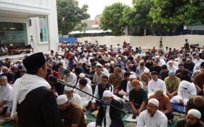 Suasana Shalat Idul Adha 1447 H di Masjid Imam Muslim al-Atsariy